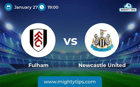 fulham vs newcastle prediction|Preview: Fulham vs. Newcastle .